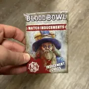 Warhammer Blood Bowl Match Inducements Cards Pack Sealed OOP