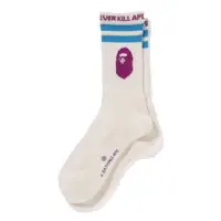 在飛比找蝦皮購物優惠-💫現貨💫 BAPE APE HEAD LINE SOCKS 