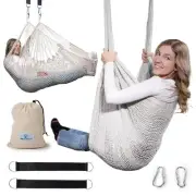 Abby & Noah Autism Sensory Swing for Adults & Kids - Cozy Cocoon Outdoor Indo...
