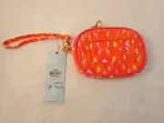 Mud Pie Tangerine Ikat Tech Case New With Tags