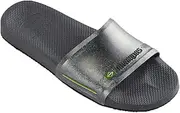 [havaianas] Unisex Adult's Slide Brasil Flip-Flops, Black, 8 UK Men/ 9 UK Women