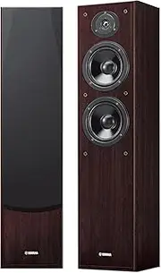 Yamaha NS-F51 Floorstanding Speaker with 2-way Bass-Reflex System, Black (Twin Speakers)