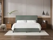 My Style Tapered Headboard & Slimline Base - Super King / Seaglass / Drawer Base