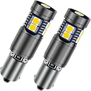 HAN-Store 2pcs LED Reverse Light Blub Backup Lamp H6W BAX9S 64132 Canbus Fit for VW Passat CC B6 2008 2009 2010 2011 2012 (Emitting Color : H6W BAX9S 64132)