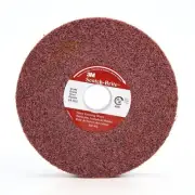 Scotch-Brite Metal Finishing Convolute whl, MF-WL, 5A Medium, 6 in x 1 in x 1 in