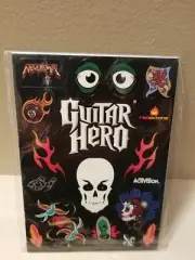 Guitar Hero Wii Activision Guitar Stickers w/ Instructions Brand New