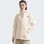 【THE NORTH FACE】北臉 外套 女款 運動連帽外套 衝鋒衣 保暖 三合一 米白 NF0A5B1XQLI