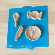 3d Printed Candy Cookie Cutters - Set of 4