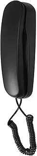 HOMSFOU Telephone Landline Extension Vintage Phone Wired Telephone Voice Dialer Wall Mount Phone Junction Feature Prop Landline Phones Telephone Portable Old Black Electronic Component