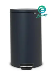 在飛比找樂天市場購物網優惠-BRABANTIA PEDAL BIN 藍色 時尚腳踏式垃圾