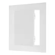 8x8 Inch(195x195mm) Removable Hinged Access Panel, 2 Pcs Access Doors, White