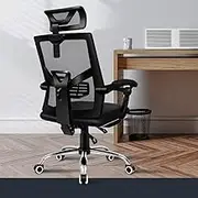 ALFORDSON Executive Mesh Office Chair with Footrest Recline Home Desk Office Chair