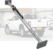Pickup Truck Bed Pole Cargo Bar 51.2-74.8",Reefers Divider with Prevent Slipping Pad,440LB Capacity,for Trailers Box Pickup(1524-1904mm,3piece)