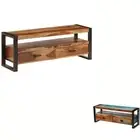 TV Cabinet Living Room Sideboard TV Stand Entertainment Center Solid Wood vidaXL