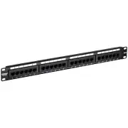 TRENDnet TC-P24C6 24-Port Cat6 Unshielded Patch Panel, Wallmount or Rackmount