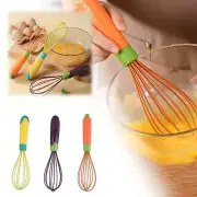 Plastic Handle Silicone Egg Beater Handle Manual Egg Beater Egg Mixer And Dough