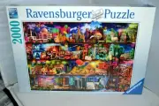 Ravensburger Puzzle - 2000 Piece - "World of Books" / NEW SEALED
