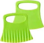 Crinkle Cutter for Potatoes, Carrot Wavy Slicer, 2X Potato Soap Cutting Tool, Multifunctional Wavy Crinkle Cutting Chopping Tools for Kitchen, Camping and Picnic