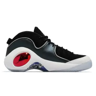 【NIKE 耐吉】休閒鞋 Air Zoom Flight 95 男女鞋 黑 昆蟲複眼 Jason Kidd 車輪鞋(DX6055-001)