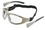 Elvex Delta Plus Go Specs G2 Safety/Glasses/Goggles Clear Anti-Fog Lens Camo
