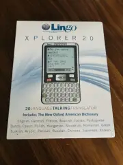 New/Sealed Lingo Xplorer 20 language talking translator