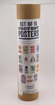 Lady Fingers Letterpress Colorado Springs 15-Pack Progressive Posters BLM MeToo