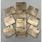 VINTAGE Sharp EL-8039G Gold Flip Calculator SET OF 10 *RARE *NEW OLD STOCK