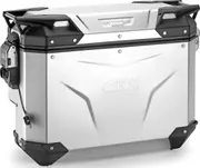 Givi Trekker Outback Evo Smart, side case Monokey-Cam-Side , color: Silver , size: 33 L