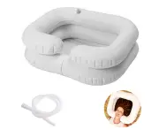Inflatable Shampoo Basin 1Pcs Portable Shampoo Bowl, Hair Washing Basin For Bedridden, Disabled,Injured