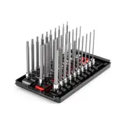 Tekton SHB90205 1/4" Drive Long Hex/Torx Bit Socket Set, 31-Piece