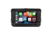 Android Car Stereo for VW Volkswagen 7 Double Din Touchscreen Bluetooth Radio with Apple CarPlay Android Auto Navigation WiFi FM MIC