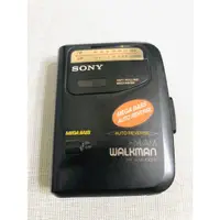 在飛比找蝦皮購物優惠-Sony Walkman卡式隨身聽卡帶隨身聽 (只有聽廣播功