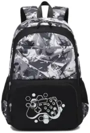 Kids Backpack for School Boys Bookbag Elementary Middle School Game Console