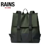 在飛比找momo購物網優惠-【Rains】Buckle MSN Bag 防水雙扣環後背包