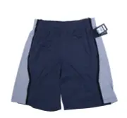And1 Flash Cut Basketball Shorts Ebony Blue Court Performance Elastic Mens M