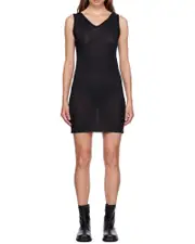 Sleek mini dress 38,DE40 black