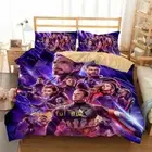 The Avengers Single/Double/Queen/King Size Bed Doona/Quilt/Duvet Cover Set
