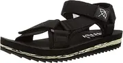[Arnold Palmer] Palmer TRN4051 Men's Sandals, Black, 25.0 cm