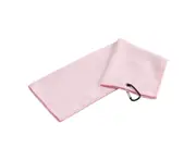 Golf Towel Waffle Pattern Hook Featured Quick Dry Soft Microfiber Fitness Gym Towels Sporting Goods Pink