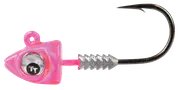 TT Lures Big EyeZ Fishing Jighead #1/4oz 3/0 Pink Silver EyeZ