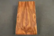 ZIRICOTE KNIFE SCALES 1 1/2" x 5 5/8" x 3/8"- 7/16" AWESOME FIGURE!!!!!