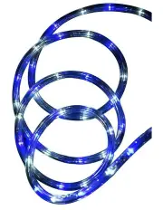 [Lexi Lighting] LED Connectable 10m Rope Light 8 Colour Options in Blue/White