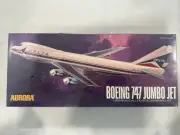AURORA BOEING DELTA 747 JUMBO JET 1970 AIRPLANE MODEL 1:156 - FACTORY SEALED