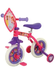 Disney Princess Ten Inch 2 in 1 Training Bike