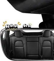 Soot Sprite Car Rearview Mirror - 25 Pcs Anime Cartoon Soot Sprites Accessories for Car Interior Decoration Dashboard Car Ornament Funny Gifts
