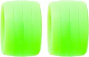 Silicone Handle Strap Protective Sleeve | Reusable Handle Grip Rings,Set of 2 Silicone Fasten Tool, Waterproof Grip Sleeve for Bike Touring