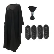 Professional Barber kit which Includes Barber Cape, Hair Holders and Neck Duster