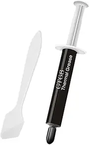 CPU Paste, CTG8 Heatsink Paste for 1G/2G/4G CPU, Long Life Thermal Grease Easy to Apply, Heat Paste for Heat Sinks, Consoles