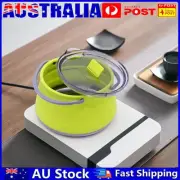 Foldable Water Kettle Mini Travel Kettle Collapsible Hot Water Boiler (Green) AU