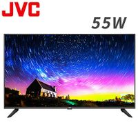 JVC 55吋 4K HDR護眼窄邊框液晶顯示器(55W)【智慧電視特賣】.